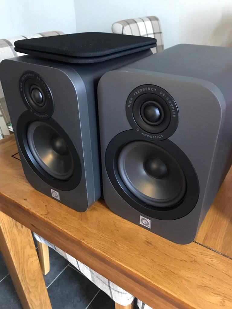 Q Acoustic 3020 bookshelf speakers in Falkirk Gumtree