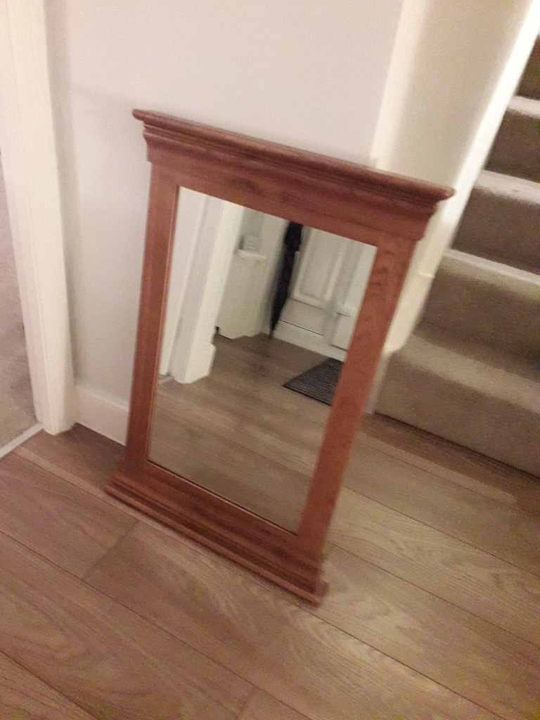 Oak mirror from oak furniture land. Immaculate condition. in Penicuik, Midlothian Gumtree