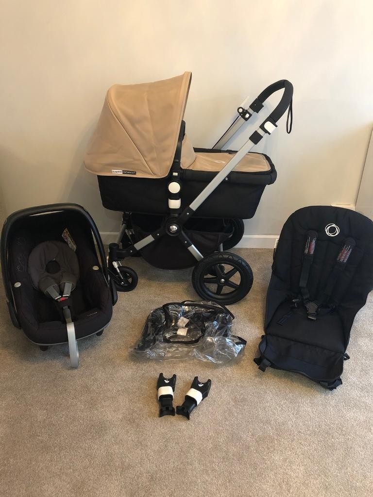 Bugaboo Cameleon 3 Complete Set! Cam Pushchair, Carrycot + Maxi Cosi