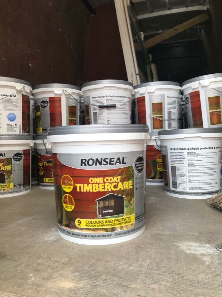 Fence paint (dark oak) in Bearsden, Glasgow Gumtree