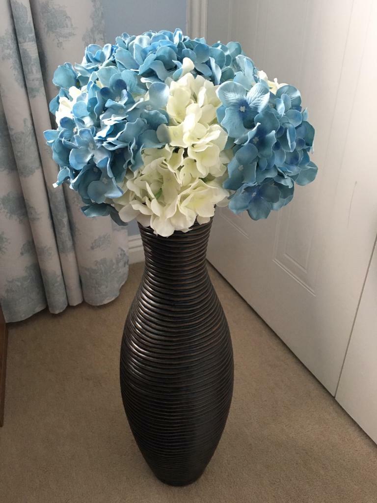 Artificial Flowers In Tall Vase In Gloucester Gloucestershire Gumtree