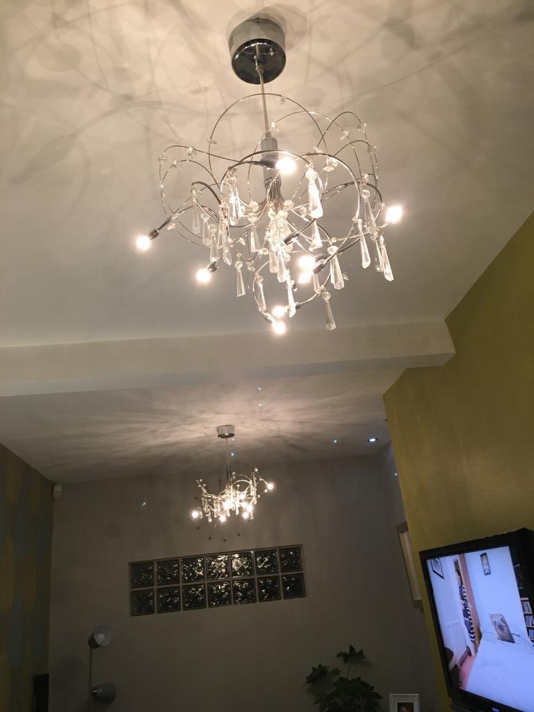2 Modern Chandeliers Light Fittings Ceiling In Bangor County