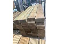 •New• Treated Timber Railway Sleepers - 240x120x2.4m