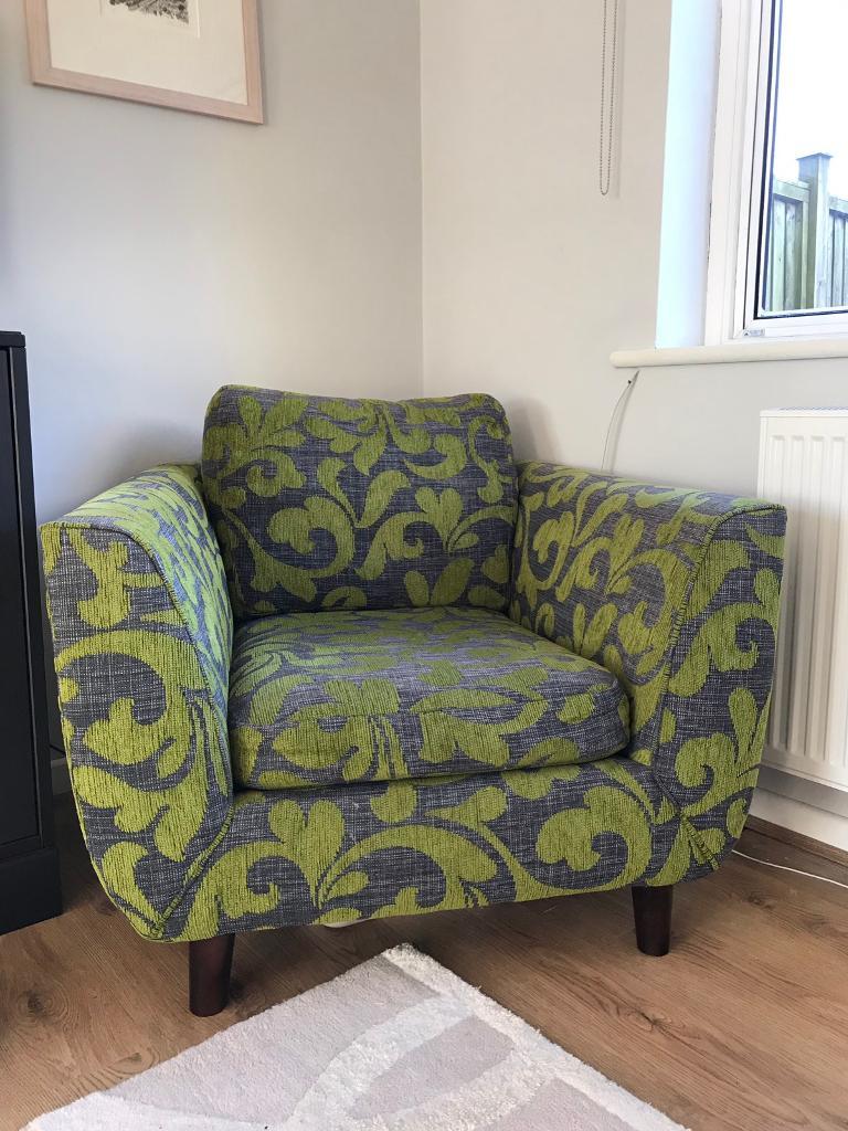 Green armchair in Bath, Somerset Gumtree