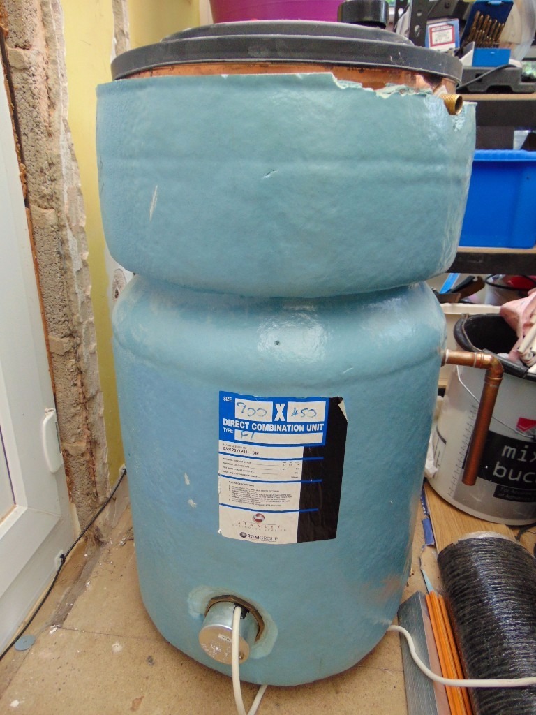 Fortic F1 Direct Combination Unit Water Tank Cylinder 900 x 450 mm