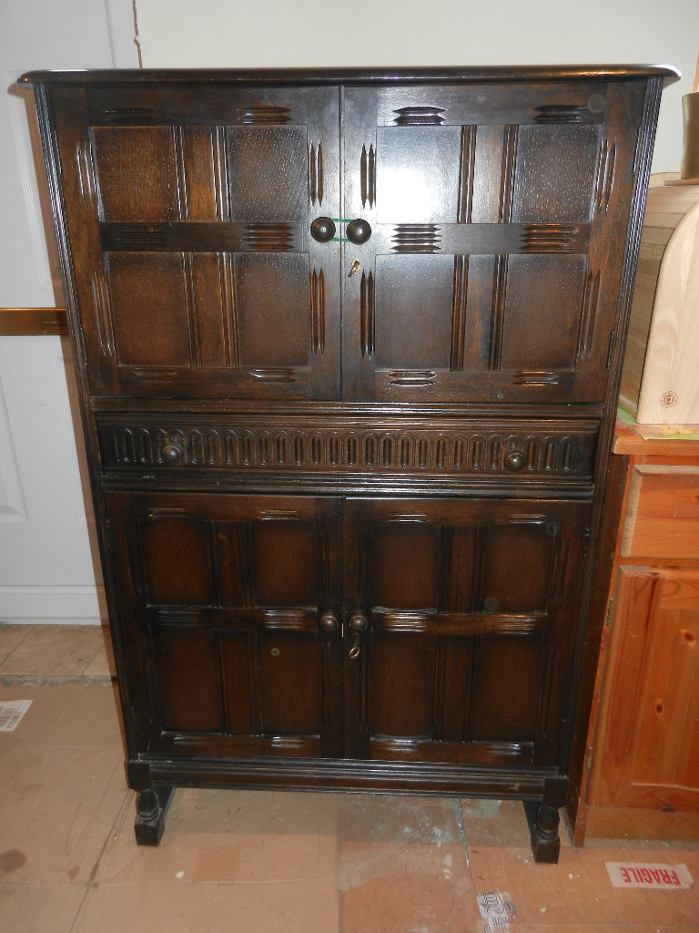 Solid oak drinks priory furniture in Hindhead, Surrey Gumtree