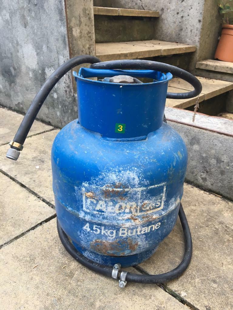 Gas bottle with gas for camping 4.5kg in Derriford, Devon Gumtree