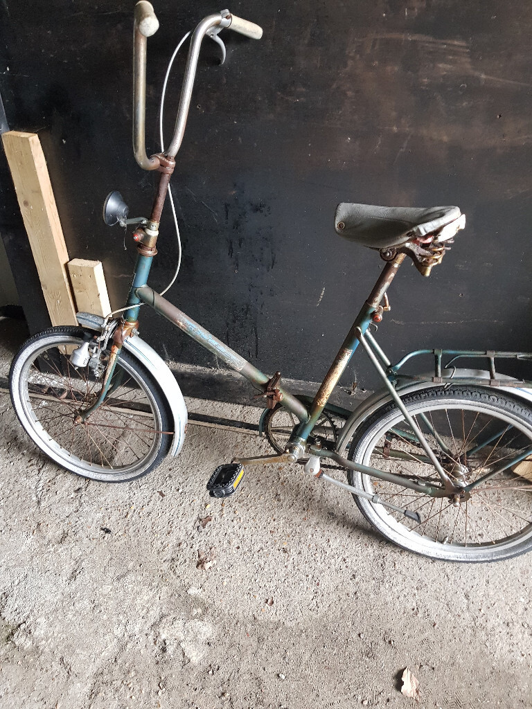 old fold up bike