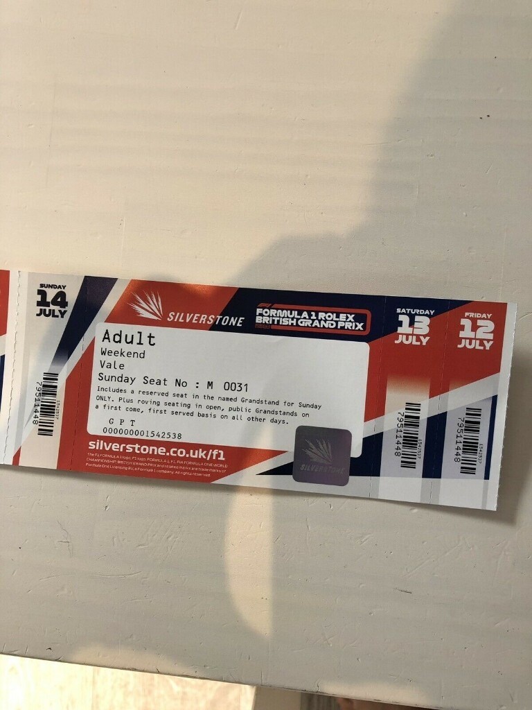 F1 TICKET | in Greenwich, London | Gumtree