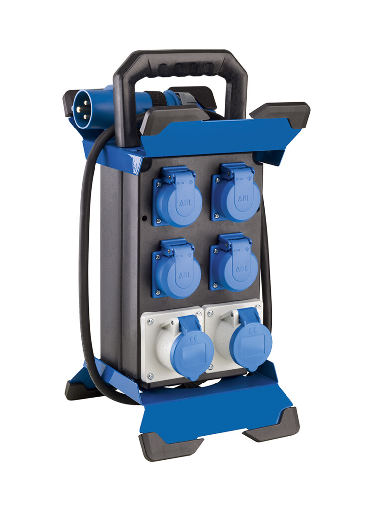 as - Schwabe Camping Stromverteiler Stecky 14 Kabel 2,5 m CEE Stecker 230 V/16A