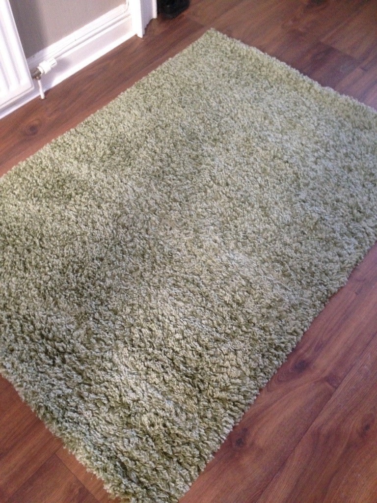 Dunelm Green "Slumber" rug in Holywood, County Down Gumtree