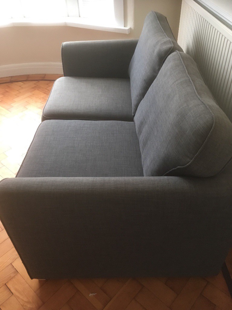Grey 2 seater sofa. Good condition. About 170cm wide. Very comfortable