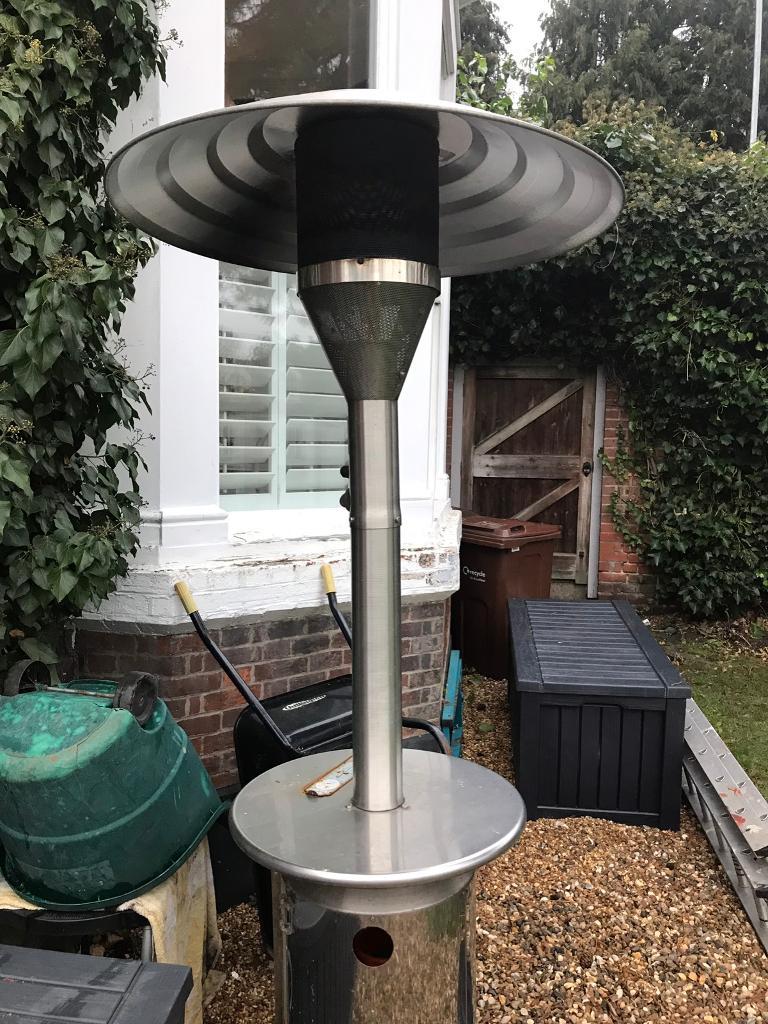 Gas Patio Heater (not currently working) and Gas Bottle ...