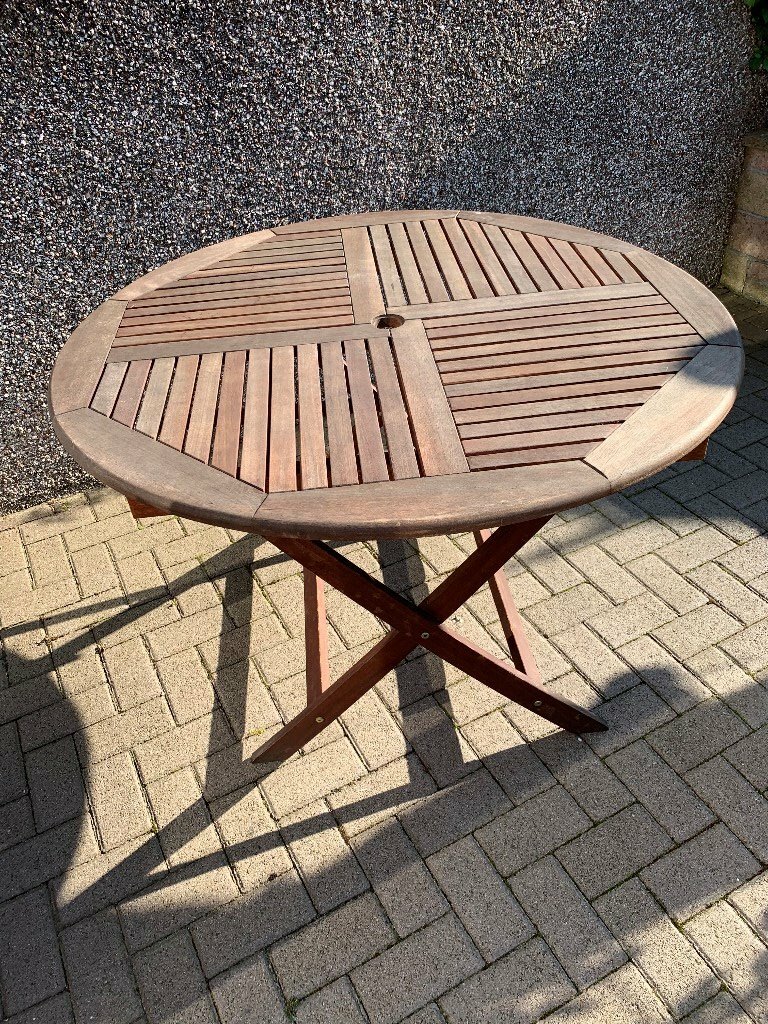 Winchester Collection Wooded Garden Table 120cm / 4ft | in Bucksburn