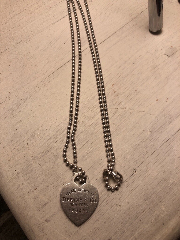 tiffany necklace price