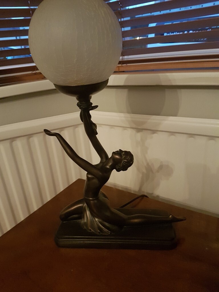 Art deco figurine lamp in Long Eaton, Nottinghamshire Gumtree