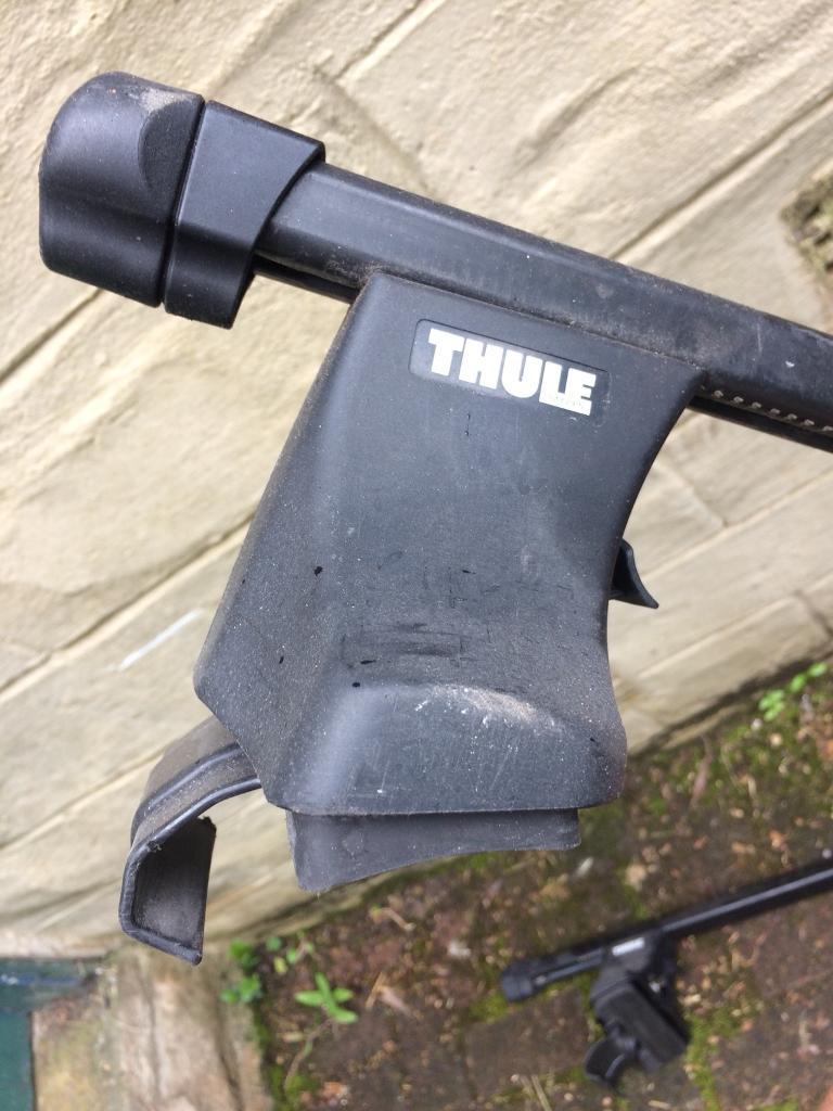 Thule roof bars universal wing clamp type in Duddingston, Edinburgh
