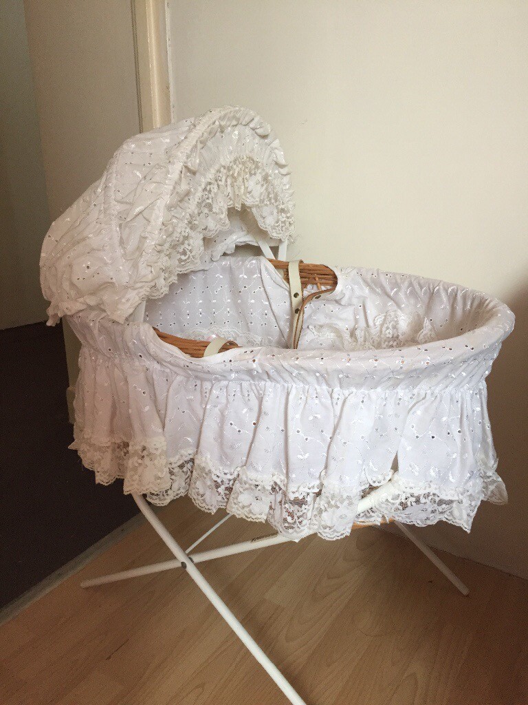 Dolls moses basket with stand in Sheffield, South Yorkshire Gumtree