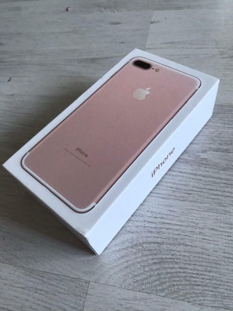 PERFECT iPhone 7 Plus 32gb in Pink Rose Gold in Glasgow City Centre