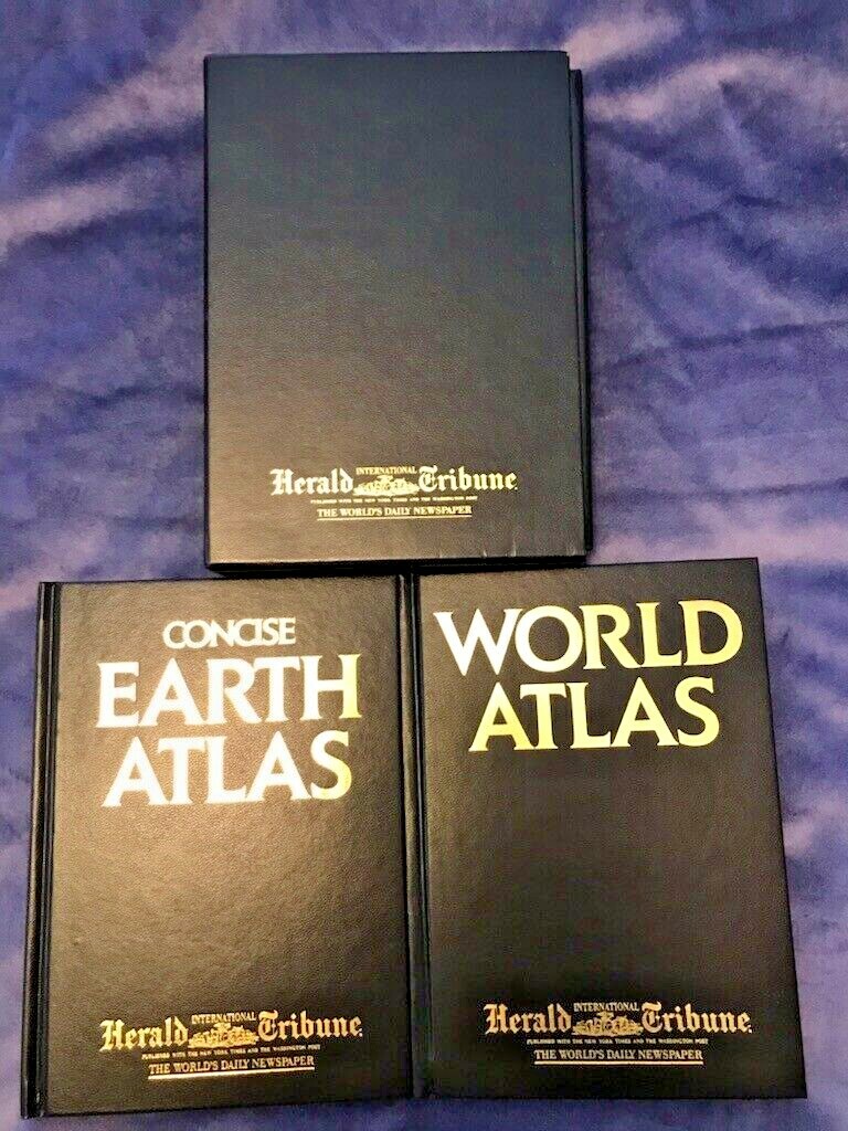 ワールドアトラス ATLAS Herald Tribune Books Collector's Edition Historical and World Atlas Herald