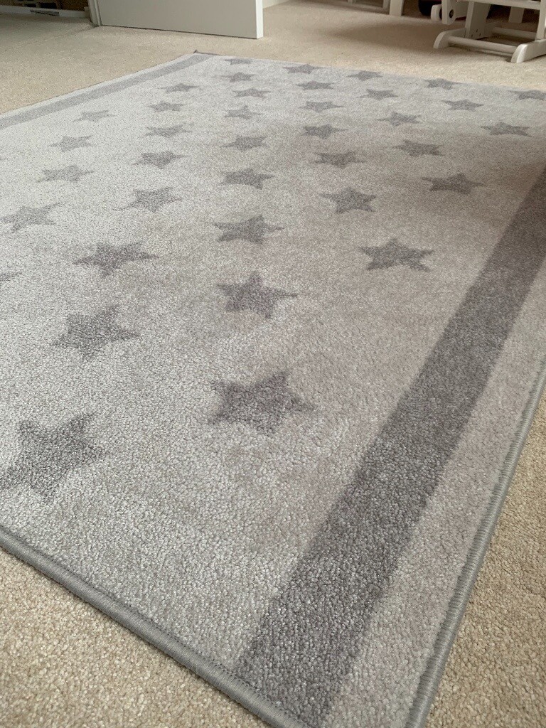 Grey Star Rug IKEA in Bagshot, Surrey Gumtree