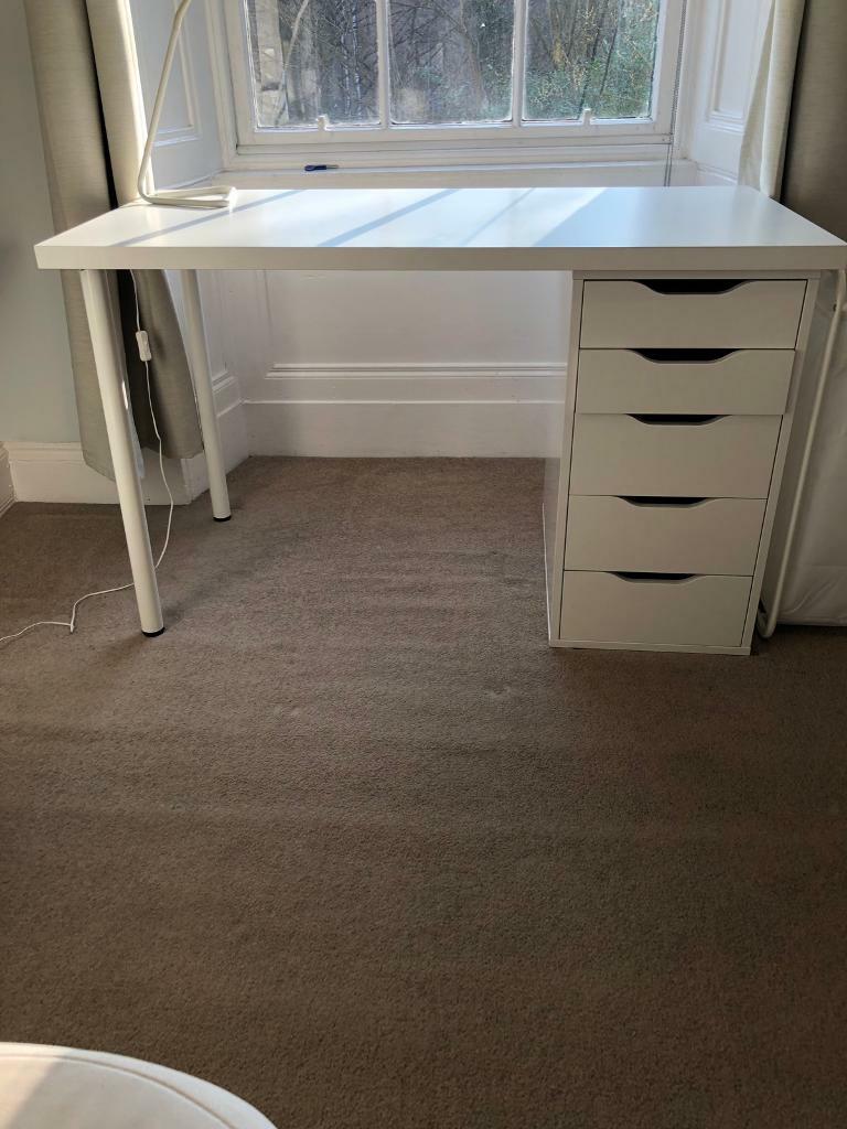 Ikea Alex Drawers With Desk In West End Glasgow Gumtree