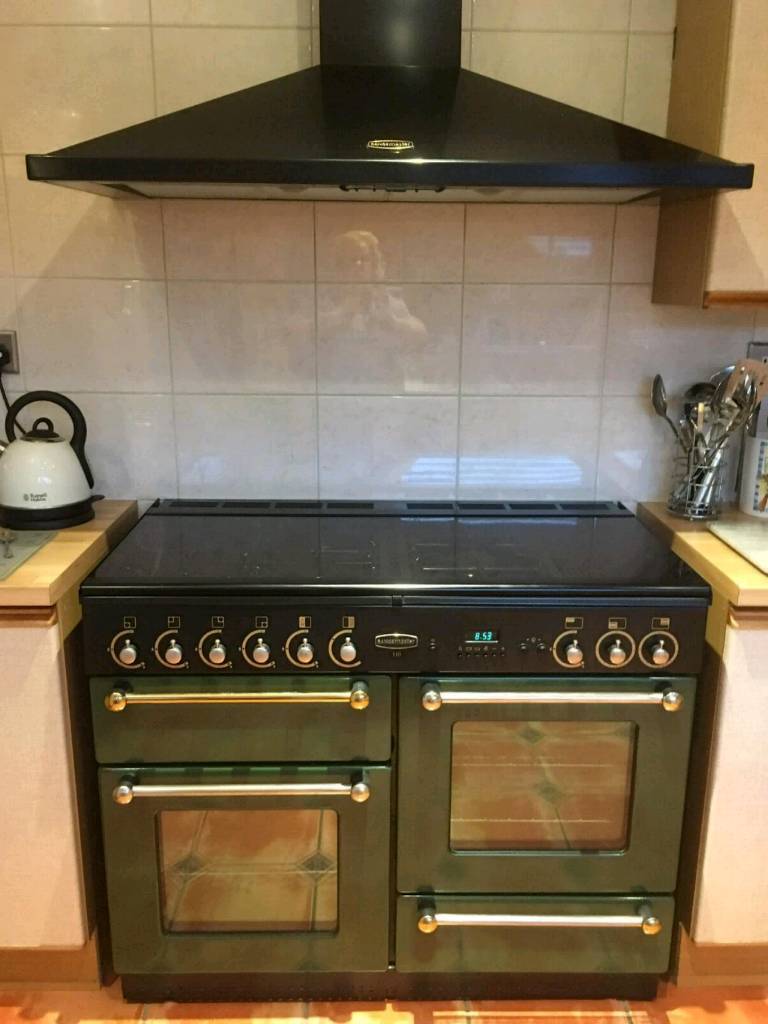 Range oven + hood+ black splashback in Felixstowe, Suffolk Gumtree
