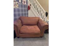 Large 2 seater snuggle chair 