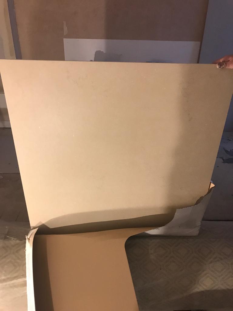 900 x 900 Cream Ceramic tile | in Chiswick, London | Gumtree