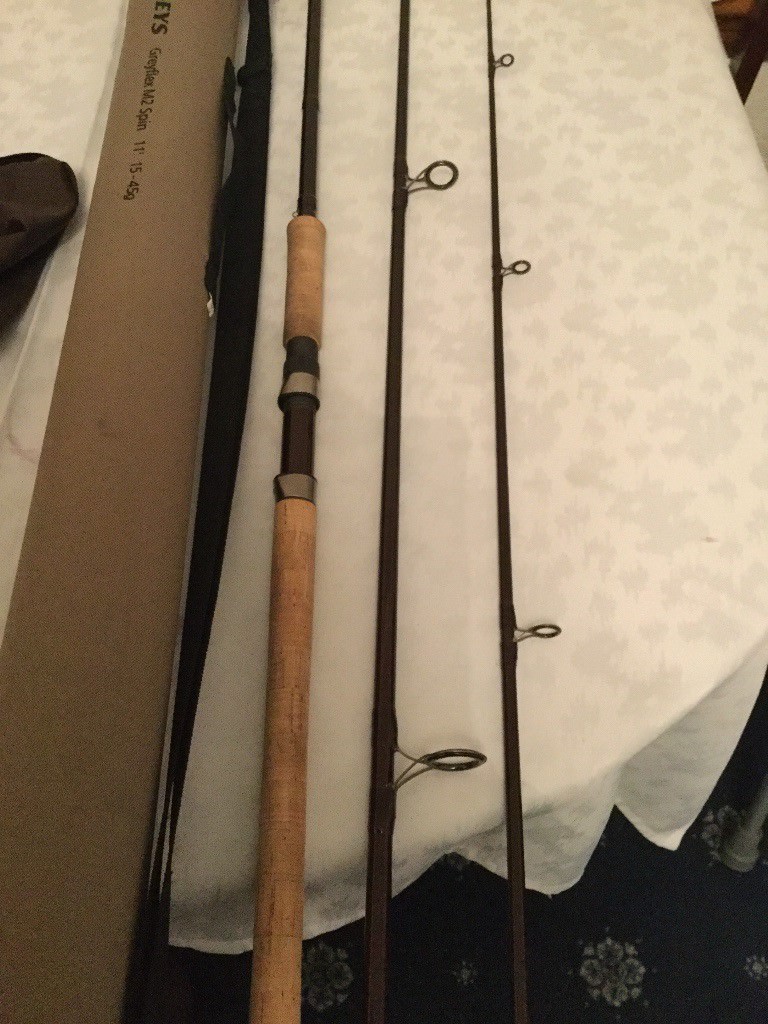 11’ Greys Greyflex 3 piece spinning rod in Aberdeen Gumtree