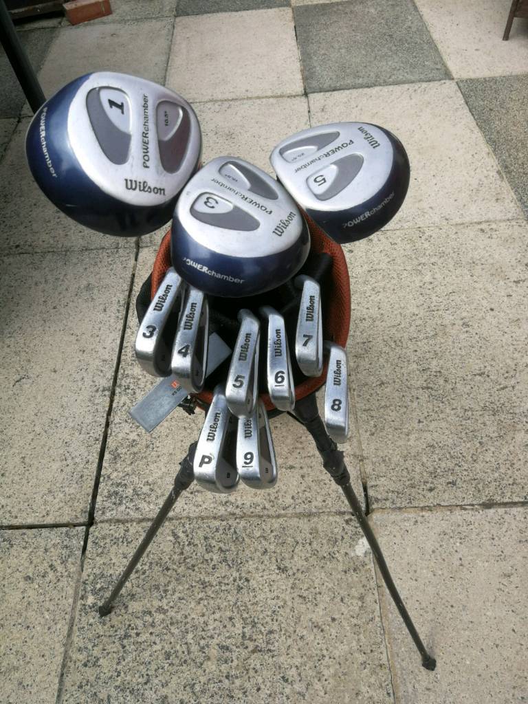 WILSON POWER CHAMBER GOLF CLUBS FULL SET UP in Gildersome, West