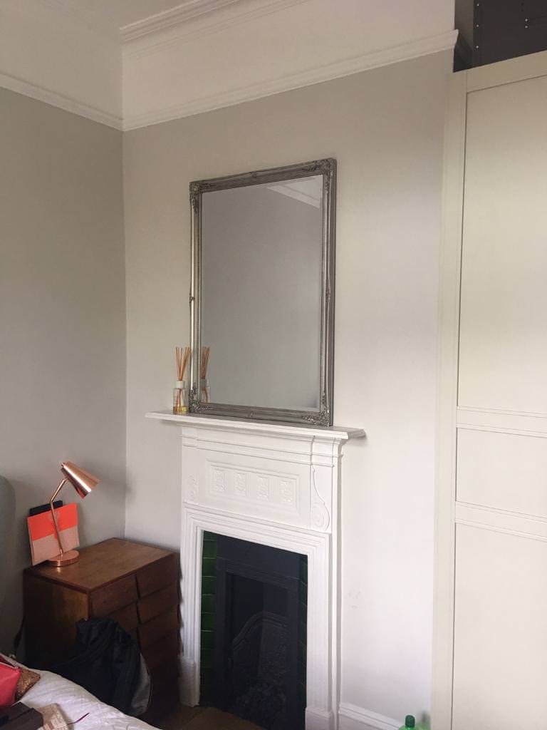Ornate above fireplace mirror silver in Maida Vale, London Gumtree