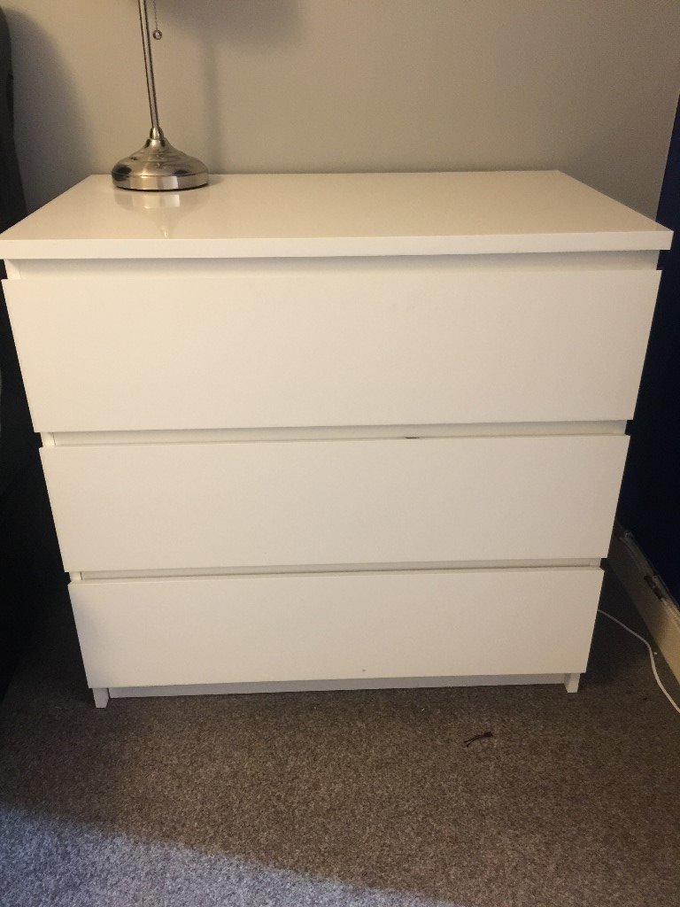 Ikea MALM White Drawers in AshtonunderLyne, Manchester Gumtree