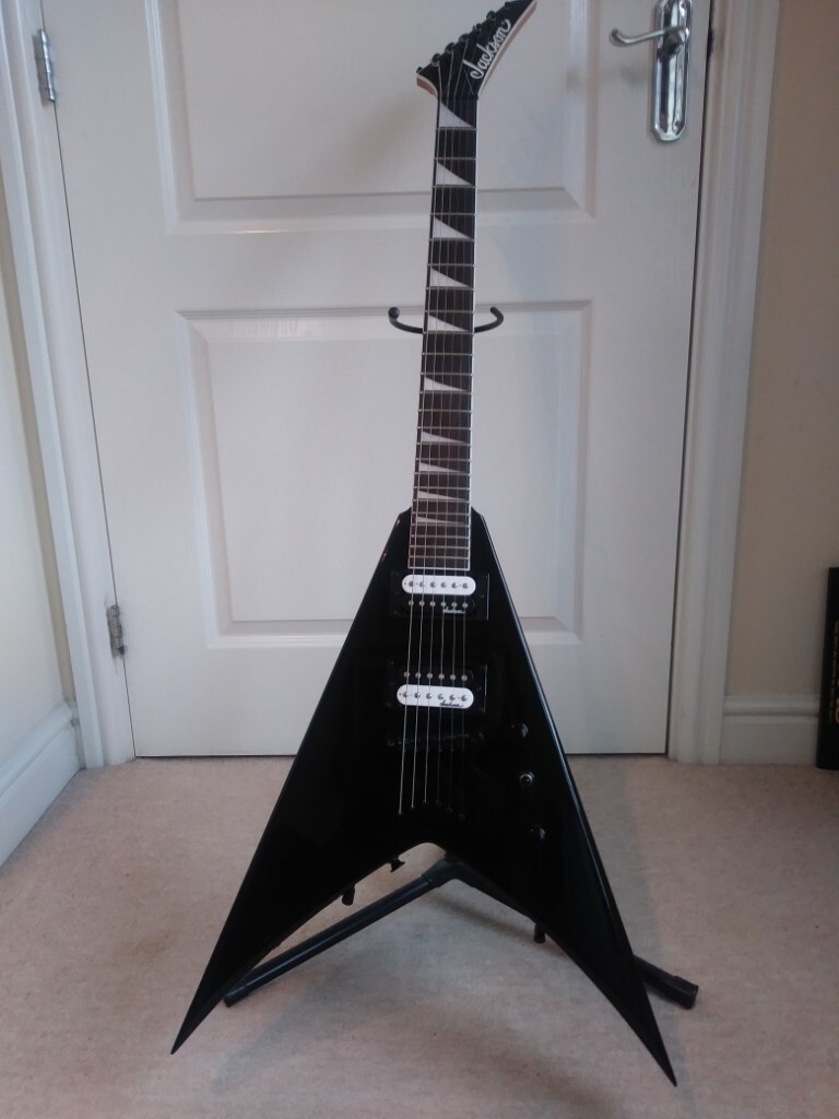 Jackson JS32T Flying King V Electric Guitar Superb Condition, Gloss