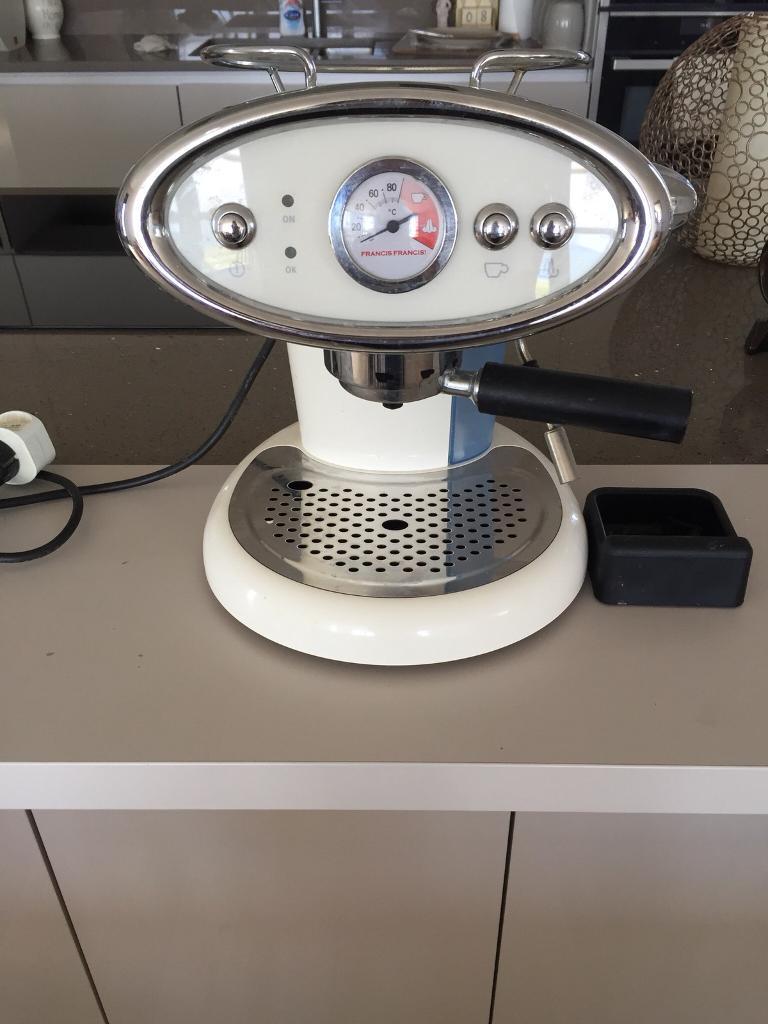 Francis Francis Illy x6 coffee machine in Anstruther, Fife Gumtree