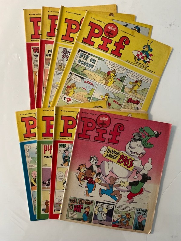 Vaillant - Reliure NÂ° 20 En Fascicules (1231 Ã  1238) - Tbe