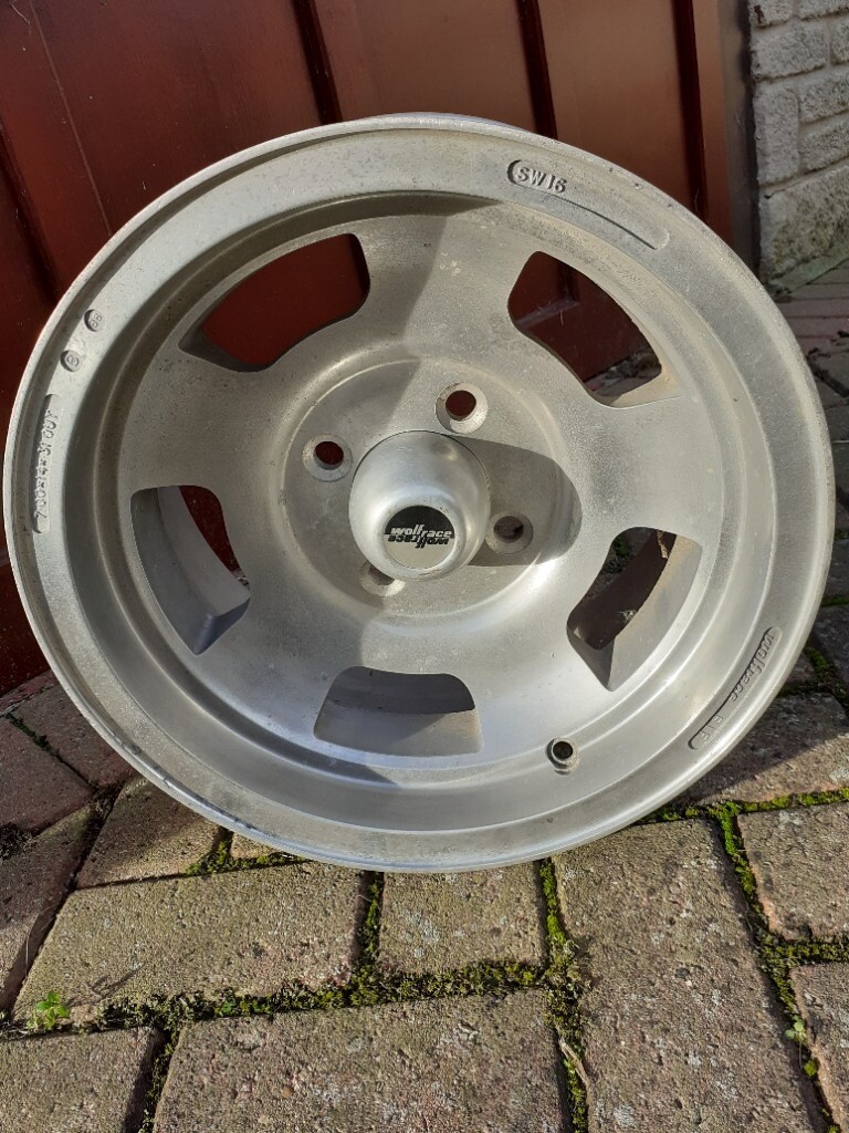 Wolfrace Slot mag alloy wheel 7Jx14 4stud 4.5 inch pcd Stag/Lotus in