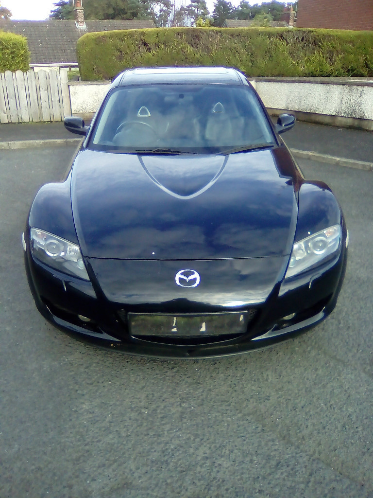 2006 Mazda RX8, 13B 6port/ 6 speed, black, sunroof, requires rebuild