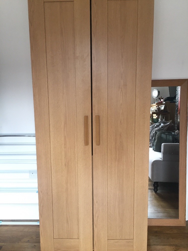 Ikea BRIMNES oak effect wardrobe in Redfield, Bristol Gumtree