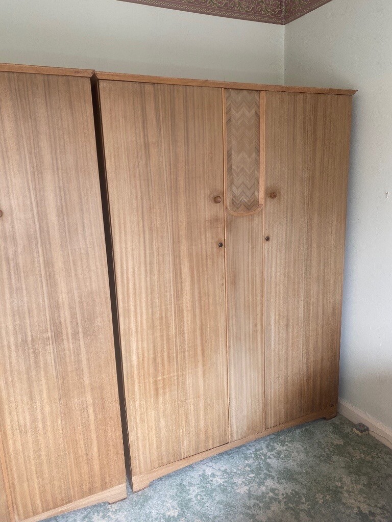 Vintage 1950’s/1960 Uniflex bedroom furniture great upcycling