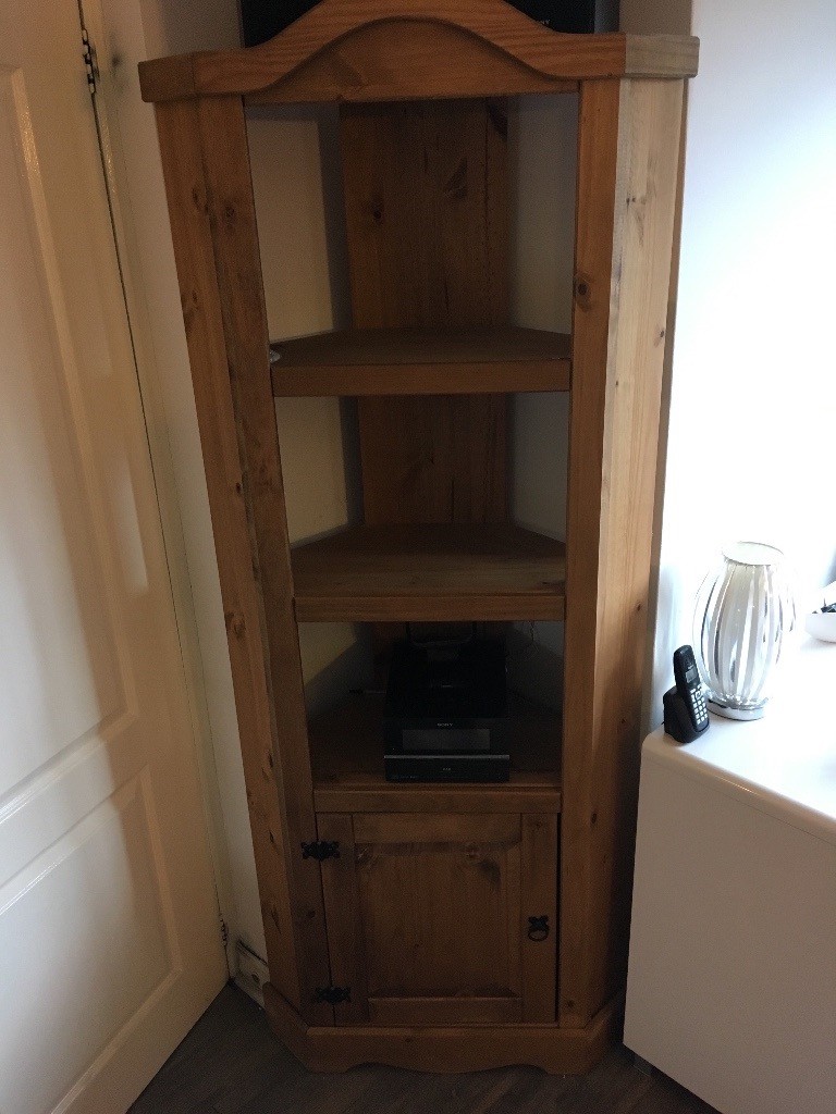 Wooden corner unit from Corona furniture range in Castle Bromwich