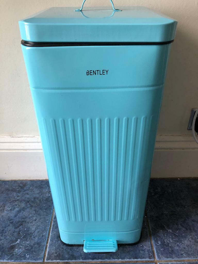 Pastel Blue Metal Kitchen Bin in Bournemouth, Dorset Gumtree