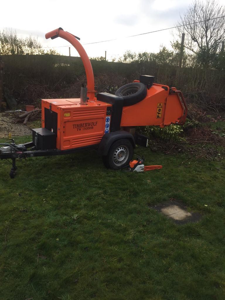 Wood chipper hire with operator (Ayrshire) in Prestwick, South