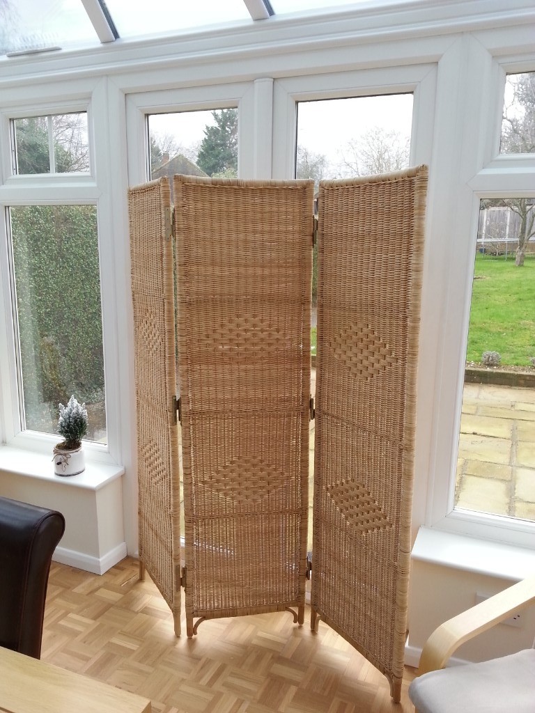 Wicker screen/room divider in Marlow, Buckinghamshire Gumtree