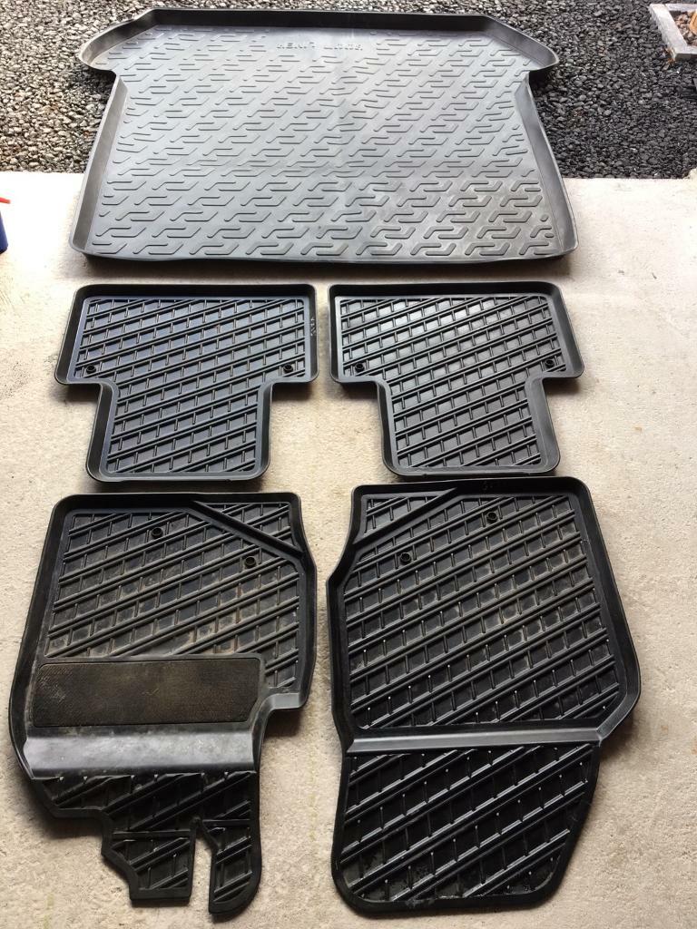 VOLVO XC90 2002-2014 ORIGINAL FLOOR WATERPROOF RUBBER MATS plus Boot