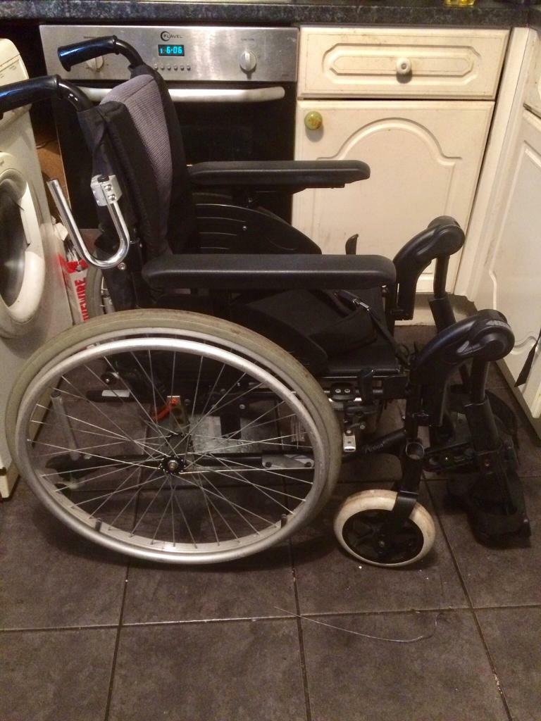 Invacare Action 3 Bariatric Self Propelled Wheelchair in Harpurhey