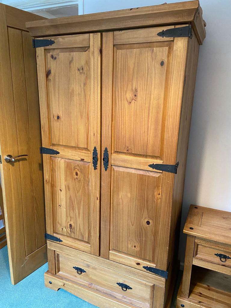 Mexican pine wardrobe in Cambridge, Cambridgeshire Gumtree