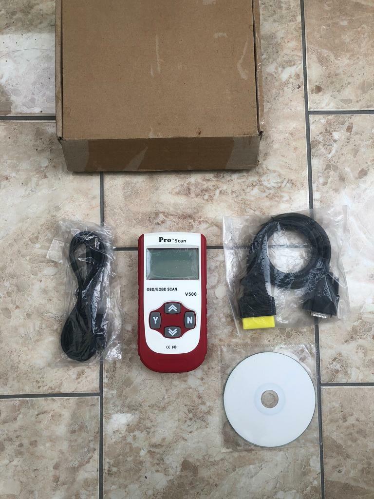 ProScan Fault Code Reader Scanner & Clear Fault Lights From Dash in