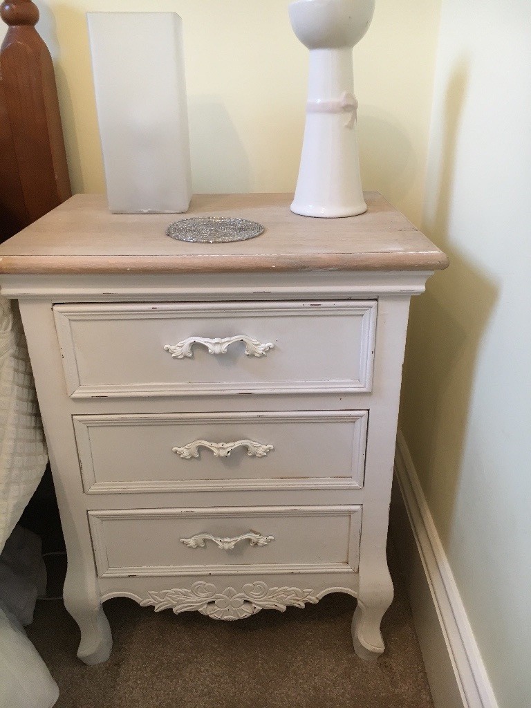Shabby chic bedside tables in Hockley, Essex Gumtree