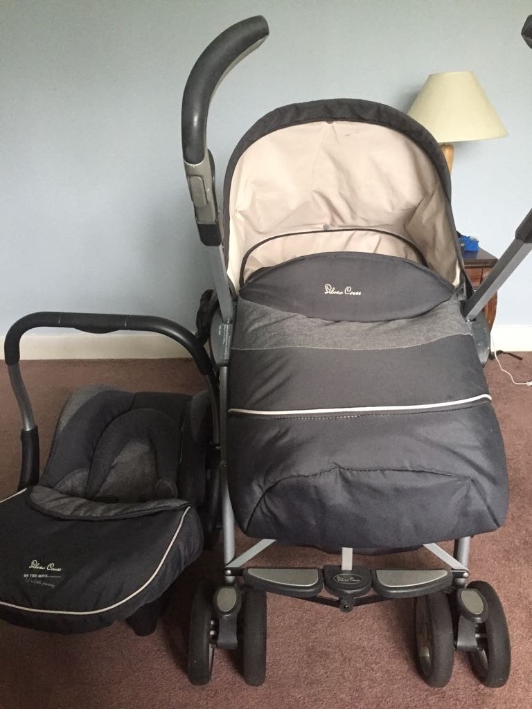 Silver Cross Pram and Travel System Great Condition. Can Deliver